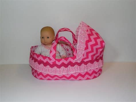 Doll Bassinet Carrier Bed For Baby Dolls Like Baby Alive Etsy Doll