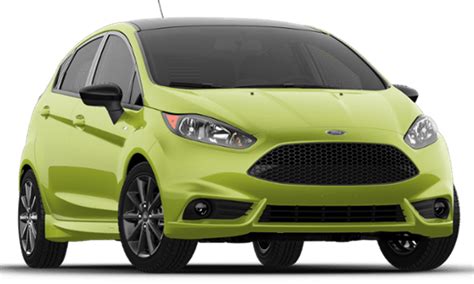 2019 Ford Fiesta St Colors