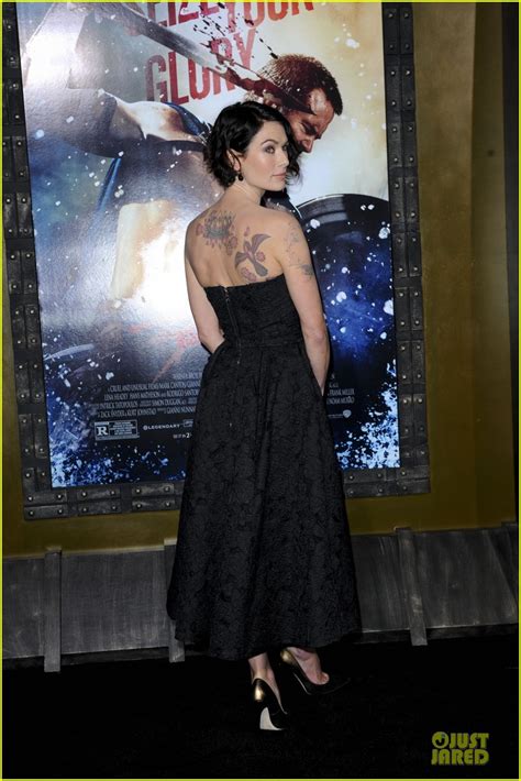 Lena Headey Bares Sexy Tattoos At 300 Rise Of An Empire Premiere With Eva Green Photo