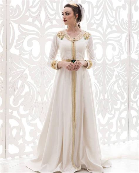 Luxury Moroccan Bride Dresses Long Red Carpet Gown Moroccan Kaftan