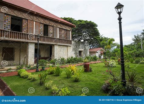 Lazi Church Convent In Siquijor Philippines Editorial Stock Photo