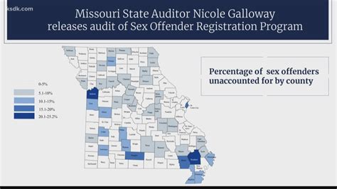 Missouri Can T Find 1 259 Of Its Registered Sex Offenders
