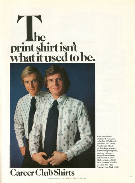 The 10 Sexiest Shirt Ads From The 1970s ~ Vintage Everyday