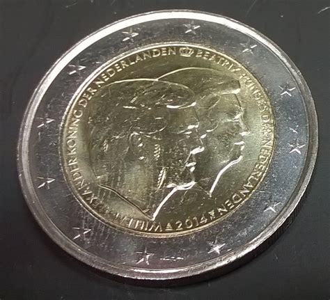 2 Euro Niederlande 2014 Doppelportrait Willem Alexanderbeatrix 2