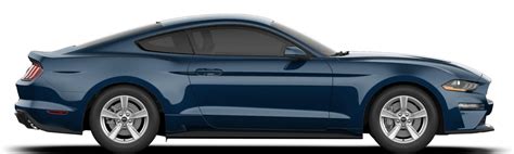 2021 Ford Mustang Gets New Antimatter Blue Metallic Color First Look
