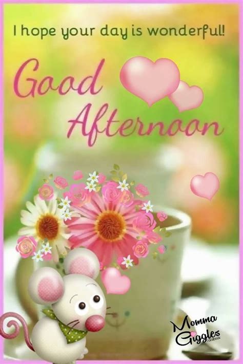 I Hope Your Day Is Wonderful Good Afternoon Good Afternoon Good