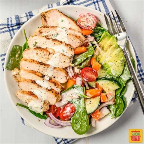 Grilled Chicken Salad Sunday Supper Movement