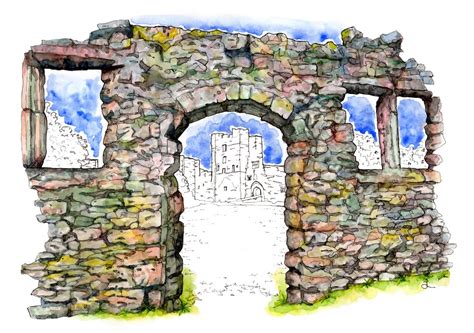 New Artwork Released Ludlow Castle Ii Jilly Oxlade Arnott Artist