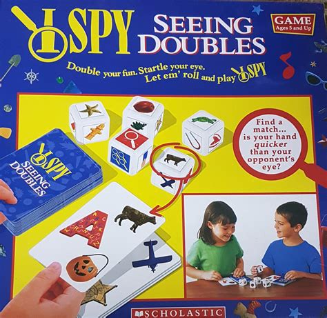 I Spy Seeing Doubles Board Game Sg