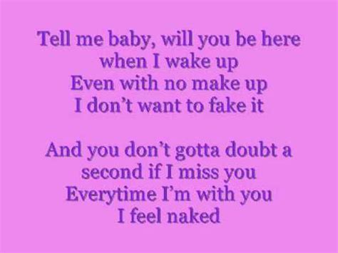 Enrique Iglesias Feat Dev Naked With Lyrics Youtube