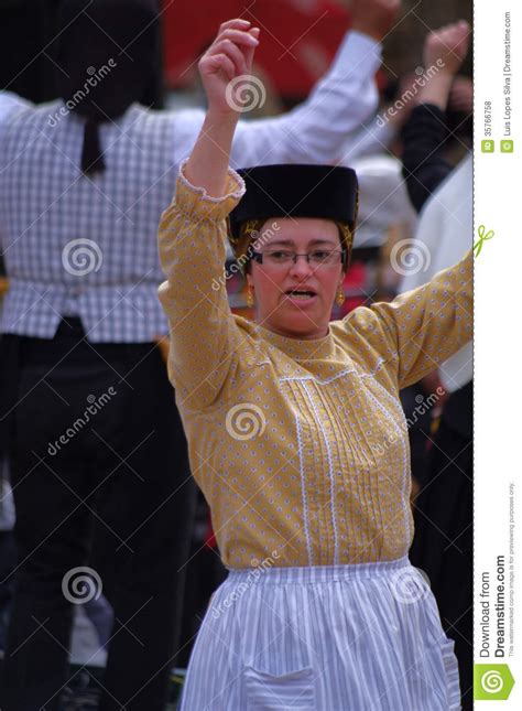 Portuguese Folklore Dancer Editorial Stock Photo Image Of Parade