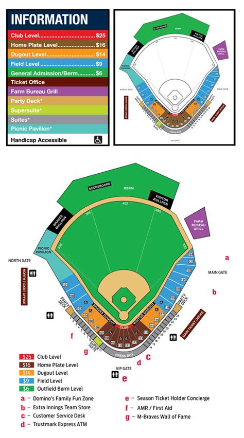 Mississippi Braves Stadium Seating Chart Awesome Home