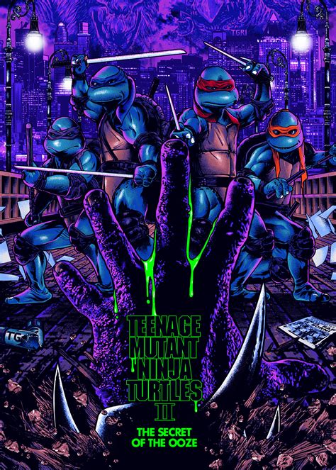 Teenage Mutant Ninja Turtles Ii The Secret Of The Ooze Poster Ninja