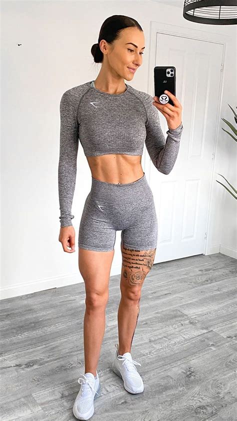 gymshark matching sets fitness models female gym workout outfits fitness inspiration body