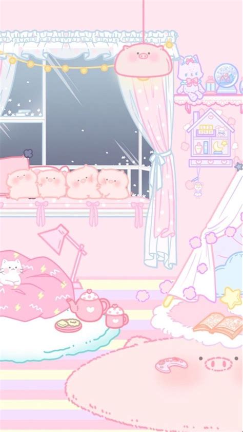 Room Picture Cute Anime Wallpaper Cute Pastel Wallpaper Soft Wallpaper