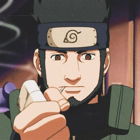 Anime Naruto Аниме Наруто Асума Сарутоби Kakashi Sensei Shikamaru