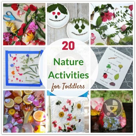 20 Super Simple Nature Activities For Toddlers