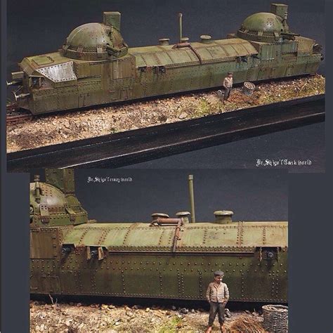 ORLIK Ex Russian Armoured Train 1 35 By Shigeyuki Mizuno From Dr