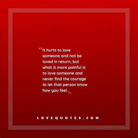 Loved In Return Love Quotes