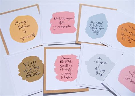 Encouragement Cards Mental Health Cards Daily Affirmation Cards