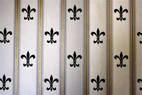 Floral fleur de lis pattern. Fleur de lis Wallpaper Texture Picture | Free Photograph ...