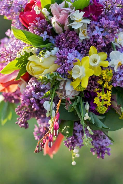 Image Result For Lilacs Spring Bouquet Daffodil Bouquet Wedding
