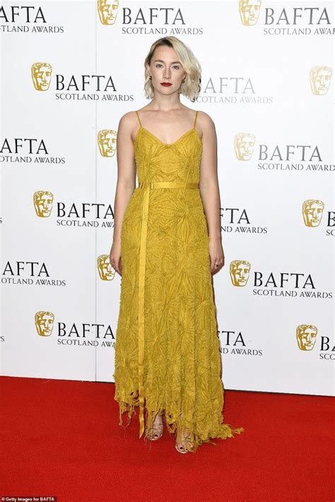 Saoirse Ronan Attends The Bafta Scotland Awards 2022 Beautifulballad
