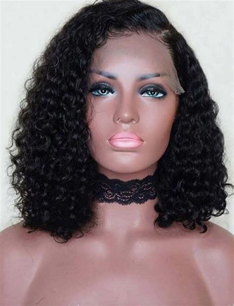 Lace Front In 2021 Front Lace Wigs Human Hair Lace Front Wigs Curly Lob
