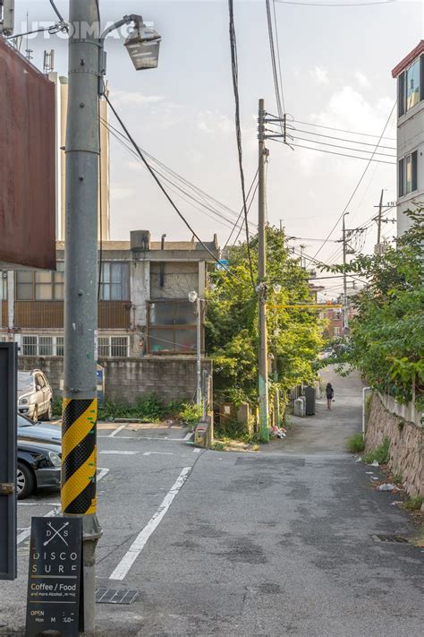 골목길 039 Pho614 유토이미지 사진 풍경 빈티지 Pho614a 골목길 골목 동네 집 거리 도시 한국