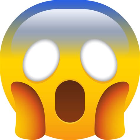 Face Screaming In Fear Emoji 20522279 Png