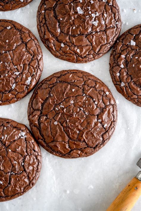 25 Minute Brownie Cookies Cloudy Kitchen