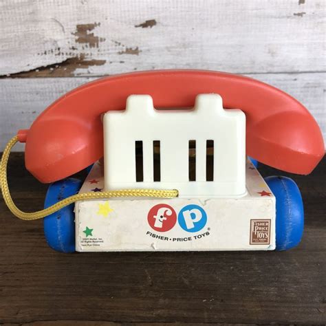 Vintage Fisher Price Chatter Telephone S563 2000toys Antique Mall