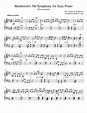 Beethovens 5th Symphony For Easy Piano Free Music Sheet - musicsheets.org