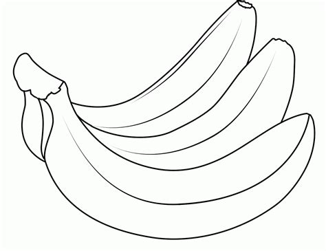 Check out our nice collection of the fruits and veggies coloring pictures worksheets.new fruits and veggies coloring pages added all. Banana Coloring Pages Print - Coloring Home