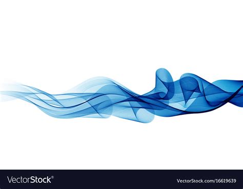 Abstract Background Blue Wavy Royalty Free Vector Image