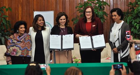 Onmpri Firma Convenio De Colaboración Con El Ministerio De La Mujer De