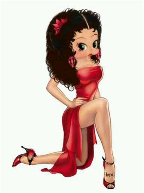 Latina Betty Boop Animated Cartoon Characters Animated Cartoons Cool Cartoons Black Betty