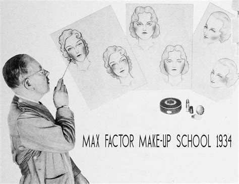 Max Factors School Of Make Up 1934 Glamour Daze