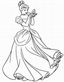 Cinderella Coloring Pages 141 | Wecoloringpage.com