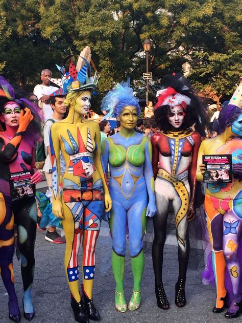 Body Painting Pictures New York Johnson Henning