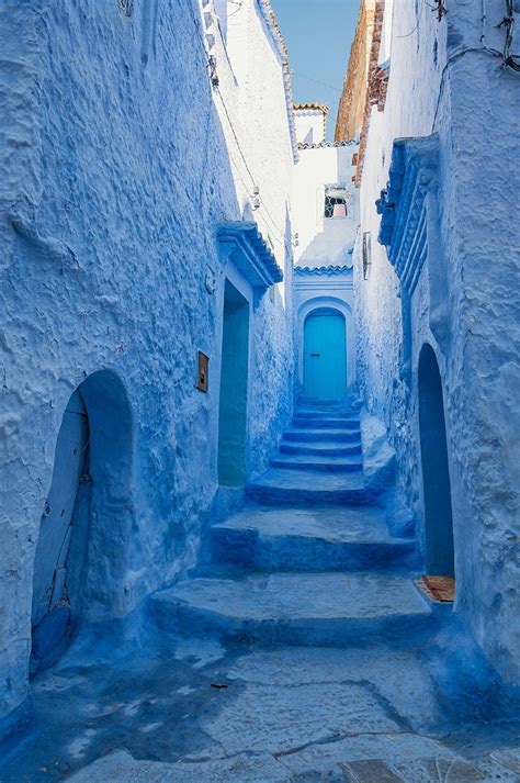 This Old Town In Morocco Is Covered In Blue Paint Bored Panda