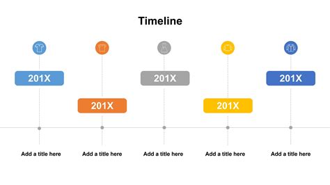 Ppt Of Simple Basic Timelinepptx Wps Free Templates