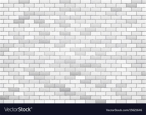 White Brick Wall Texture Background Royalty Free Vector