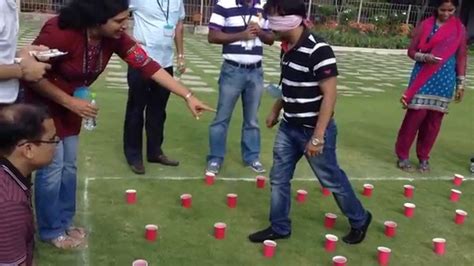 Click here to learn more. Team Building Activities - Blind Fold - YouTube