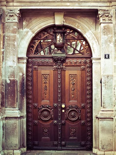 Hd Wallpaper Brown Wooden Door Ancient Antique Architecture