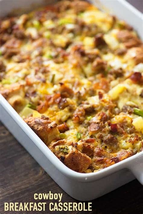 Breakfast Casserole Recipe With Bacon And Sausage