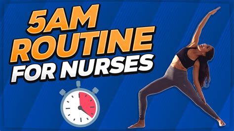5 Am Morning Routine For Nurses Youtube