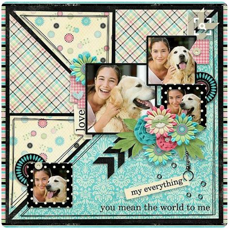Pin By Ps I Love You Llc On Scrapbook Layouts Pet Scrapbook Layouts