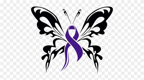 Tag Added - - Colon Cancer Ribbon Butterfly Clipart (#3325124) - PinClipart