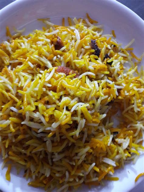 Pakistan Beryani Rice Dish Stock Photo Image Of Produce 219307126